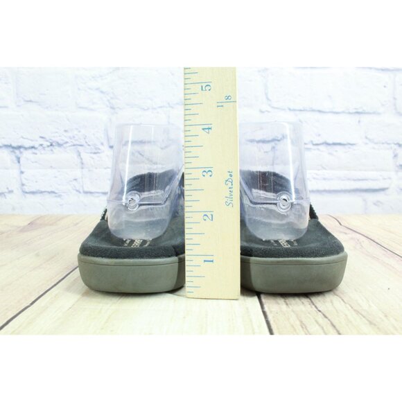 Merrell Thong Crisscross Memory Foam Comfort Sandals Black Size 10 - Picture 6 of 9